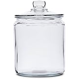 Anchor Hocking Heritage Hill Canister, Glass, 1/2-Gallon