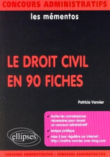 Le  droit civil en 90 fiches