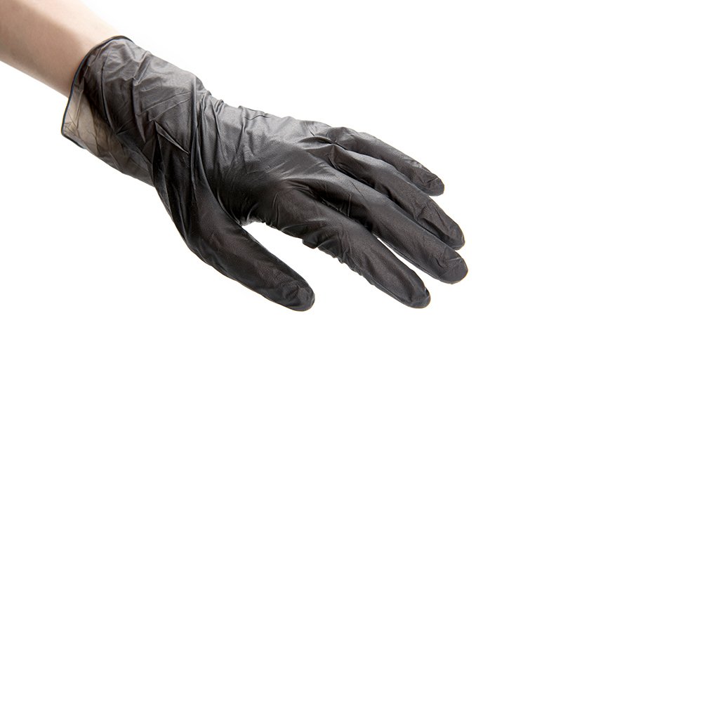 Large Black Nitrile Gloves PowderFree Food Safe Gloves Perfect For
