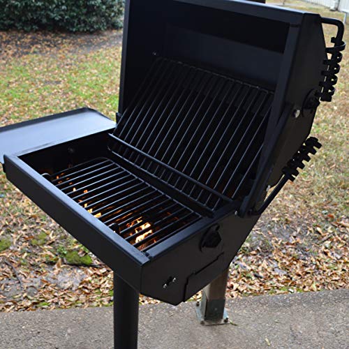 Ash & Ember ParkStyle Grill/Smoker, 390 Sq. In Charcoal Grill with
