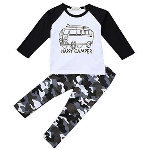 Baby Boy Spring Autumn Clothes T-shirt + Pants 2 pcs Set Outfit Costume