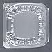 Dart Solo Small Clear Plastic Hinged Food Container for Sandwich Salad Party Favor Cake Piece, 100 Piece