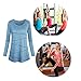 Yoga Tops for Women Short Sleeve Sports Seamless Activewear Running Workout Tshirts