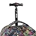 J World New York Sunrise Rolling Backpack, Doodle