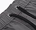 HEMOON Mens Regular Fit Twill Chino Harem Jogger Pants Medium P06-Dark Grey