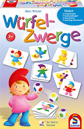 Schmidt Spiele 40596 Würfelzwerge, Lernspiel, bunt