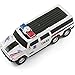KIDSTHRILL Bump and Go Super Police Car SUV with Lights and Sirens – Spins 360 Degrees - Big Model Vehicle - Changes Direction On Contact - Best for Kids Age 3 and Up.