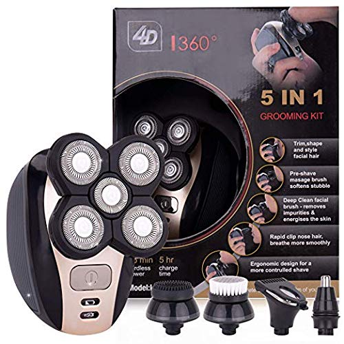 4d i360 5 in 1 grooming kit