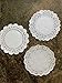 The Baker Celebrations 4 inch White Paper Lace Doilies – Pack of 150, 3 Designs (50 Each), Round Doilies for DIY Crafts, Gift Wrapping, Table Decor