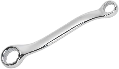 Sealey AK63221 Offset Stubby Ring Spanner 10mm x 13mm Double End Cr-V