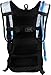 SOJOURNER Rave Hydration Pack Backpack - 2L Water Bladder Included for Festivals, Raves, Hiking, Biking, Climbing, Running and More (Multiple Styles) (Holographic - Silver)