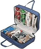 WalterDrake Blue Shoe Storage Travel Bag