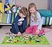 Classic Baseplates for Building Bricks by Strictly Briks | 100% Compatible with Major Brands | Building Bases for Tables, Mats and More! | 2 Base Plates in Neon Green 15.75