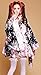 VSVO Anime Cosplay Lolita Halloween Fancy Dress Japanese Kimono Costume (Kids Large) Black/Pink