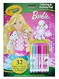 Crayola Barbie Coloring and Activity Book with Markers