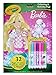 Crayola Barbie Coloring and Activity Book with Markers primary