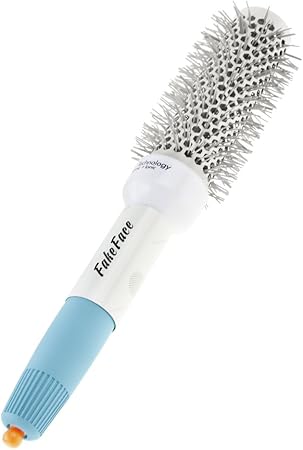 Amazon ヘアブラシ 男女兼用 ロールブラシ ナイロン 耐熱 ストレート カール 巻き髪に ブローブラシ 静電気防止 ヘアスタイリング ヘアーブラシ 美容師 ヘアケア ブラシ 美髪器具 2サイズ ショートヘア ロングヘア Fakeface フェークフェース ヘアブラシ 通販