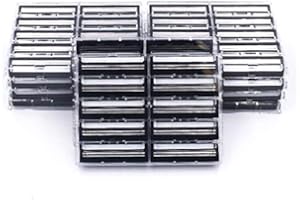 Taconic Shave 100 Twin Blade Razor Cartridges With Lubricating Strip - Compatible With All Gillette Trac 2 , G2, G II, Contour, Vector And Gillette Atra Razor Handles - Made In The Usa