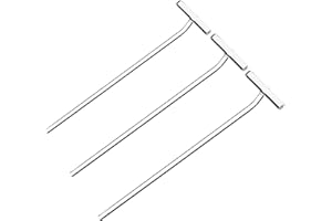 VALICLUD 3pcs Glass Cell Spreaders Laboratory Glass Sticks T-Shaped Coating Rods for Science Experiments and Lab Equipment