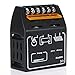 yueton Solar Controller 10a 12v/24v Solar Charge Controller Solar Panel Battery Regulator Safe Protection