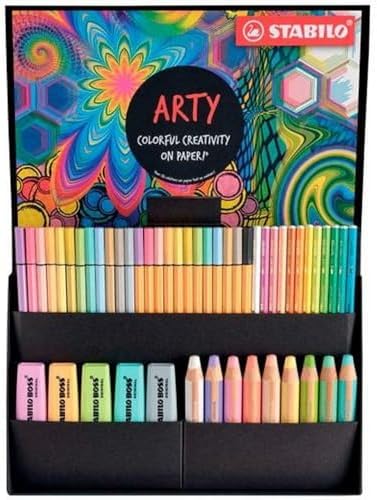 Rotuladores Stabilo Arty Pastel Multicolor