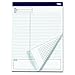 2 X TOPS Docket Gold Project Planning Pad, 8-1/2 x 11-3/4 Inches, Perforated, White, Project Rule, 40 Sheets per Pad, 4 Pads per Pack (77102)