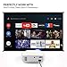 Video Projector, Crenova Mini Home Movie Projector with 200″ Display, 50000 Hrs LED Lamp, Work with Phone, PC, Mac, TV Stick, HDMI, PS4, VGA, SD, AV, USB [Upgraded]thumb 4