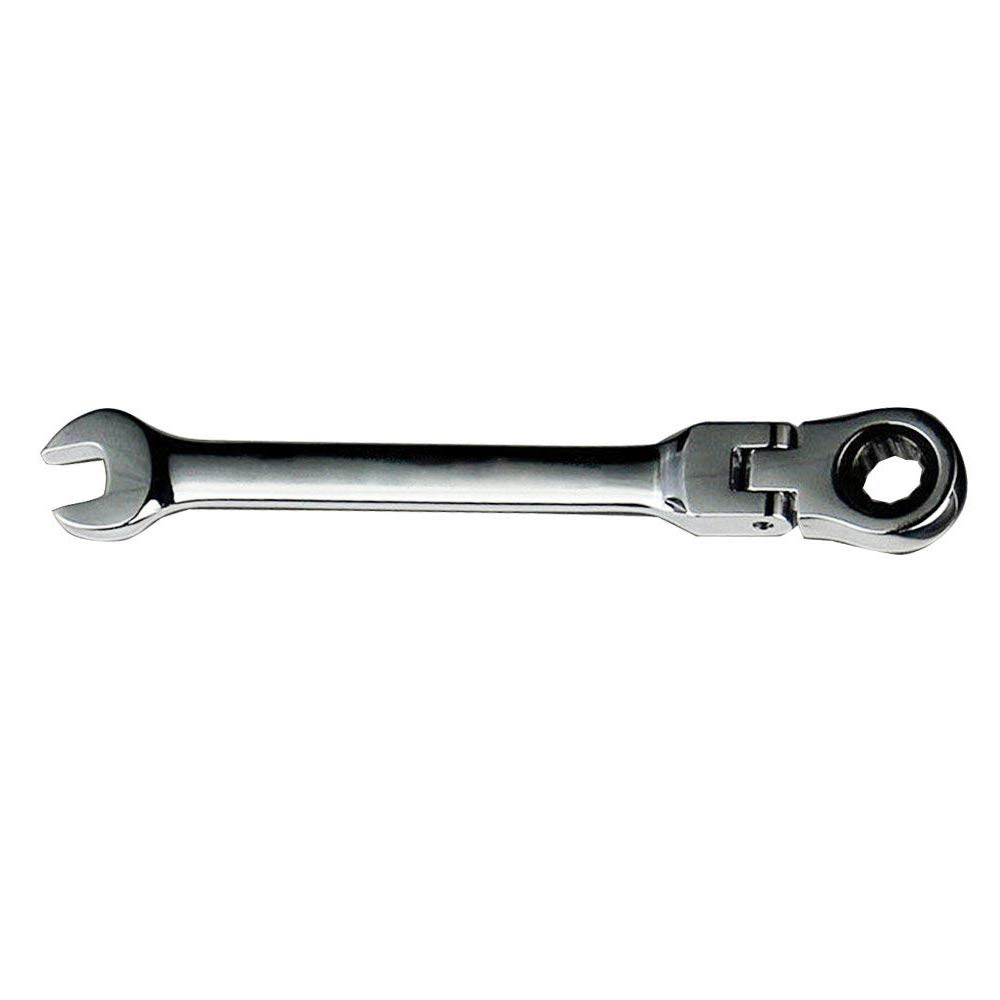 Combination Spanner Ratcheting Wrench Metric Spanner Set Flexible Head Spanner Repair Tool Hand Tool-18MM