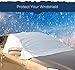 BESTTRENDY Car Windshield Snow Cover & Sun Shade Protector - Fits Cars CRVs