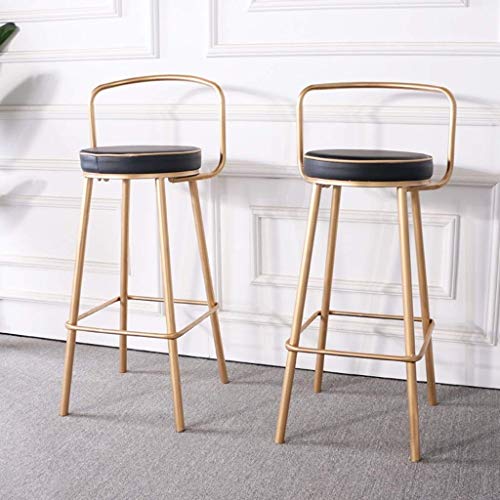 LYP Barhocker Barstuhl Barhocker- Eisen Barhocker Mode Barhocker Home High Hocker Bekleidungsgeschäft Stuhl Creative… – Bild 4