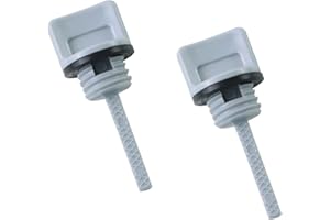 WOTIAN GX160 Oil Filler Cap Assembly 15600-Z0T-810 Compatible with Honda GX120 GX160 GX200 Engine Oil Dipstick 15600-Z1T-000 15600-ZE1-003 Water Pump Oil Filler Gray