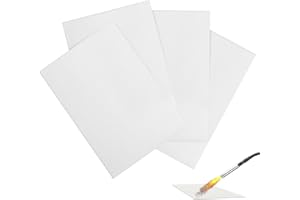 DAIRRR FUUU High Temperature Gasket Paper, Ceramic Fiber Insulation Sheet, 2850F Rated Fireproof Board for Wood Stove, Furnace, Kiln, Forge, Fireplace DIY 7" x 10"x1/8" Thick (4 Pcs)