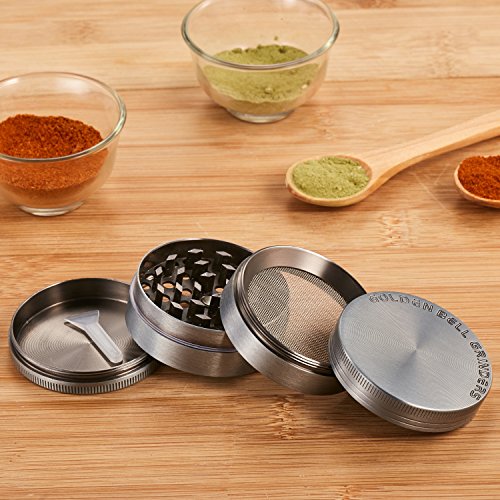 5 Golden+Bell+Piece+Spice+Grinder