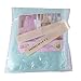 HOUSWEETY Princess Bed Canopy Netting Mosquito Net Round Lace Dome for Twin Full and Queen Size Beds Crib