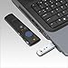HiRO H50175 3 in 1 2.4GHz WiFi Black Presenter Laser Pointer Wireless Mouse Up to 100 FT Windows Mac Compatible