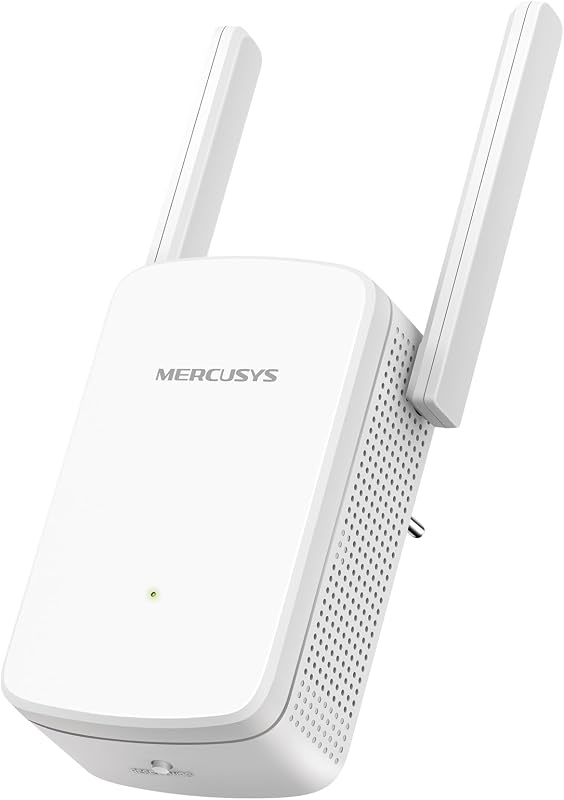ME12-Repetidor WiFi 4, 300M, 2.4GHz, 2 Antenas Externas,Plug&Play