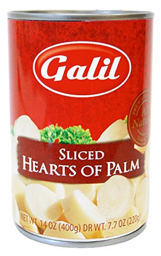 Galil Hearts of Palm, Pre-cut, 14 Ounce (Pack of 12)