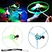 Estone® 1pc Spin LED Light Outdoor Toy Frisbees Boomerangs Flying Saucer Helicopter UFO