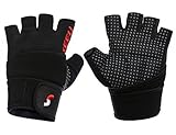 SEEU Men's Gym Gloves with 17.5