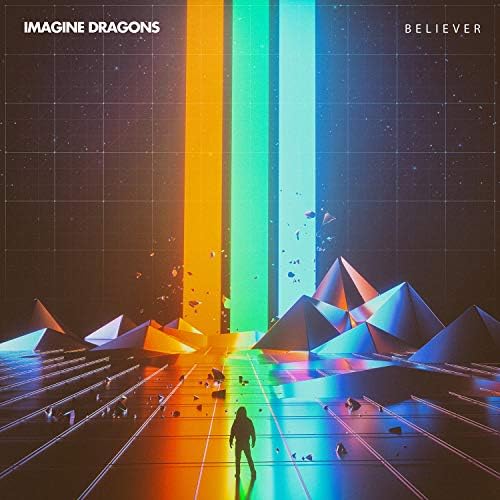Sherwood Goods 12"x12" Poster Rare Imagine Dragons Believer Album Cover