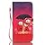 [Kickstand] Premium PU Leather Wallet Flip Cover, Detachable Wrist Strap Phone Cover Card Holder For Apple iPhone 4 4S [Never Stop Pattern] +1 Stylus and Screen film