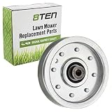 8TEN Heavy Duty Flat Idler Pulley for Cub Cadet MTD 1180 1515 1800 2150 GT180 GT2042 GT2542 LT2042 LT1045 756-0627D