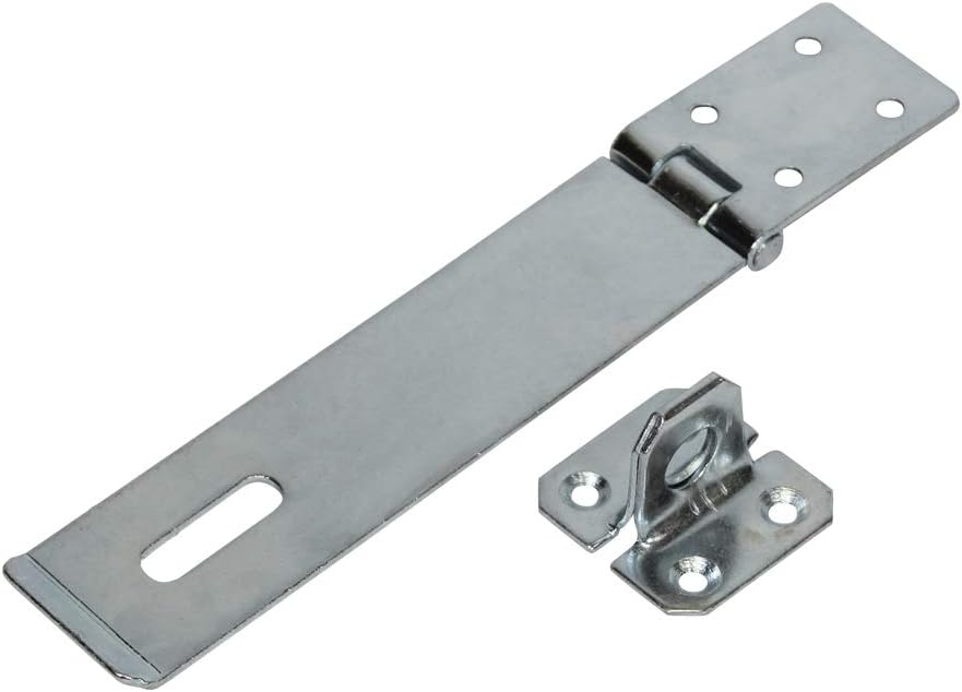 Faithfull PHS150 Zinc Plated Hasp and Staple 150mm FAIPHS150, Multi - Image 3