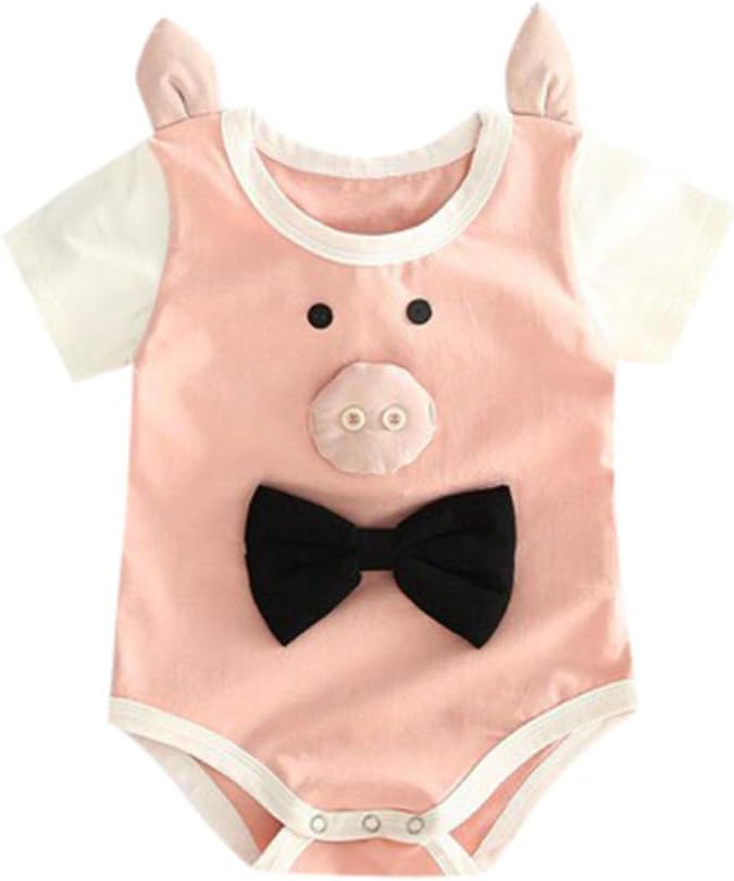 Hengzi Jumpsuit for (0-3Y) Baby, Summer Theme Activities Autumn Halloween Toddler Newborn Baby Boy Girl Cartoon Printed 3D Bodysuit Romper Costume Clothes