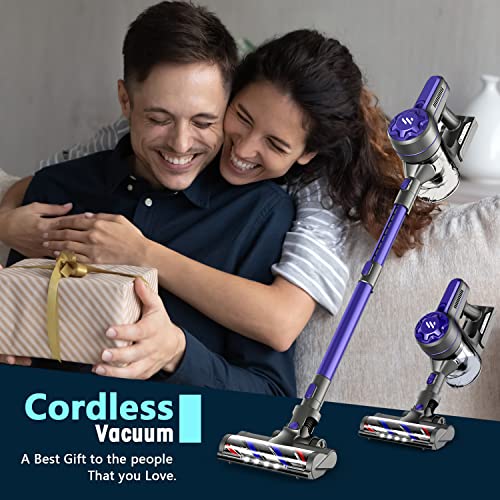 ZokerLife Cordless Vacuum, Stick Cordless Vacuum Cleaner with 2200mAh