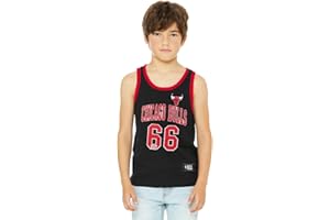 Outerstuff Chicago Bulls Boys Size Est. 1966 Game Day Logo Tank Top Shirt, Black