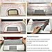 xisiciao Transparent Keyboard Palm Rest Protector for Microsoft Surface Laptop/Laptop 2 Pads/Wrist Rests,Protect Alcantara from Dirty/Stain 13.5 Inch Cover(US Layout)