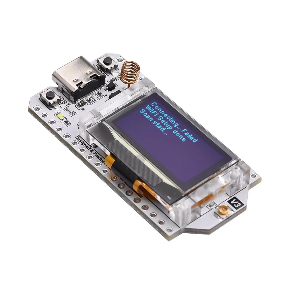 Fasizi 868MHz - 915MHz Lora SX1276 Development Board 0.96 OLED Display ESP32 WIFI HTIT Bluetooth Board Development IOT Module For Arduino