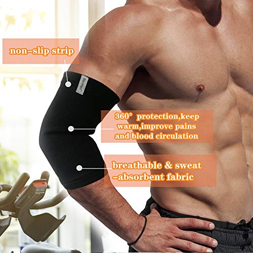 image for BenKen 1 PC Elastic Elbow Support,Breathable Relief Tendonitis Pain Pr