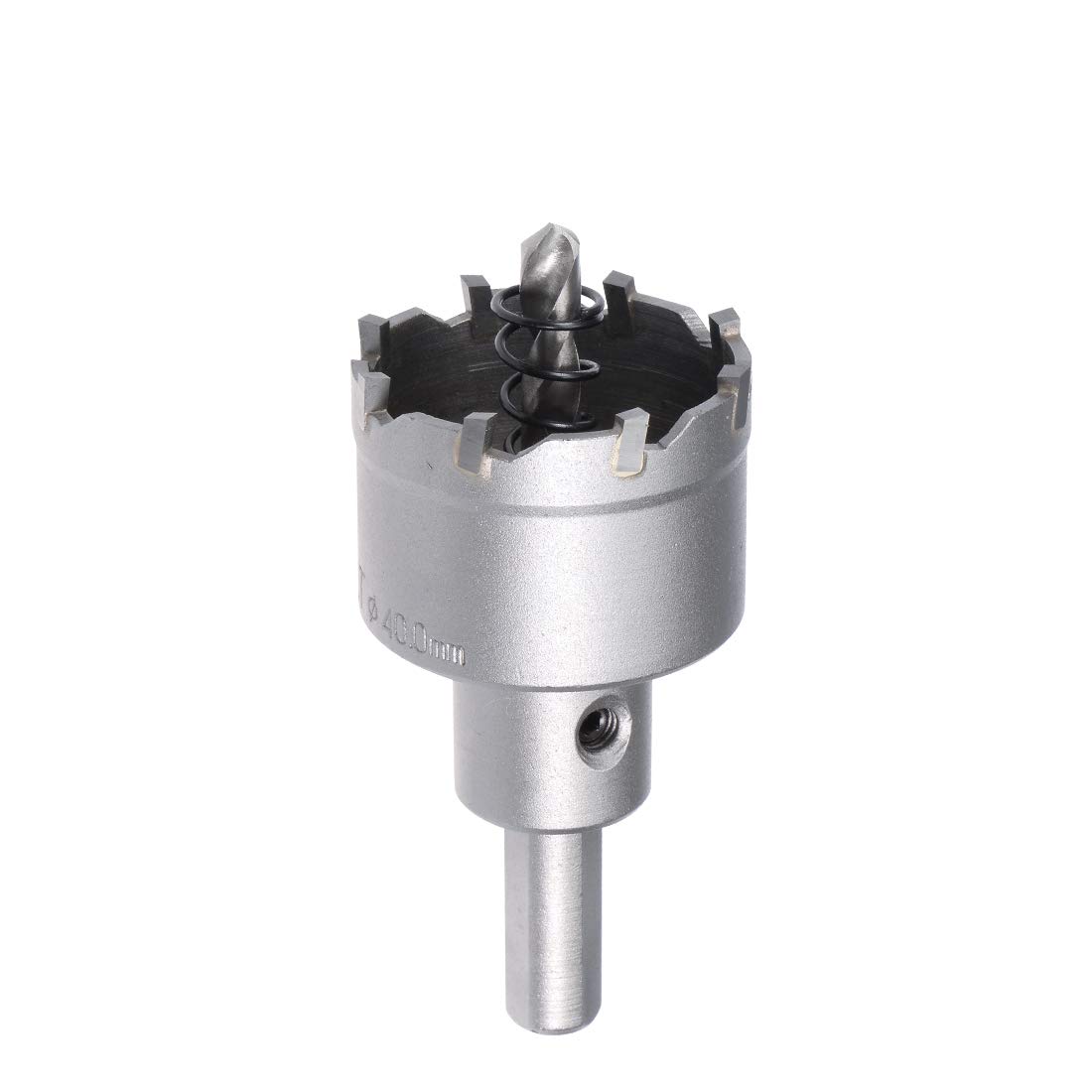 Sourcingmap 40mm Carbide Hole Cutter, Hole Saws for 0.5mm-3mm Stainless Steel 5mm Metal Sheet